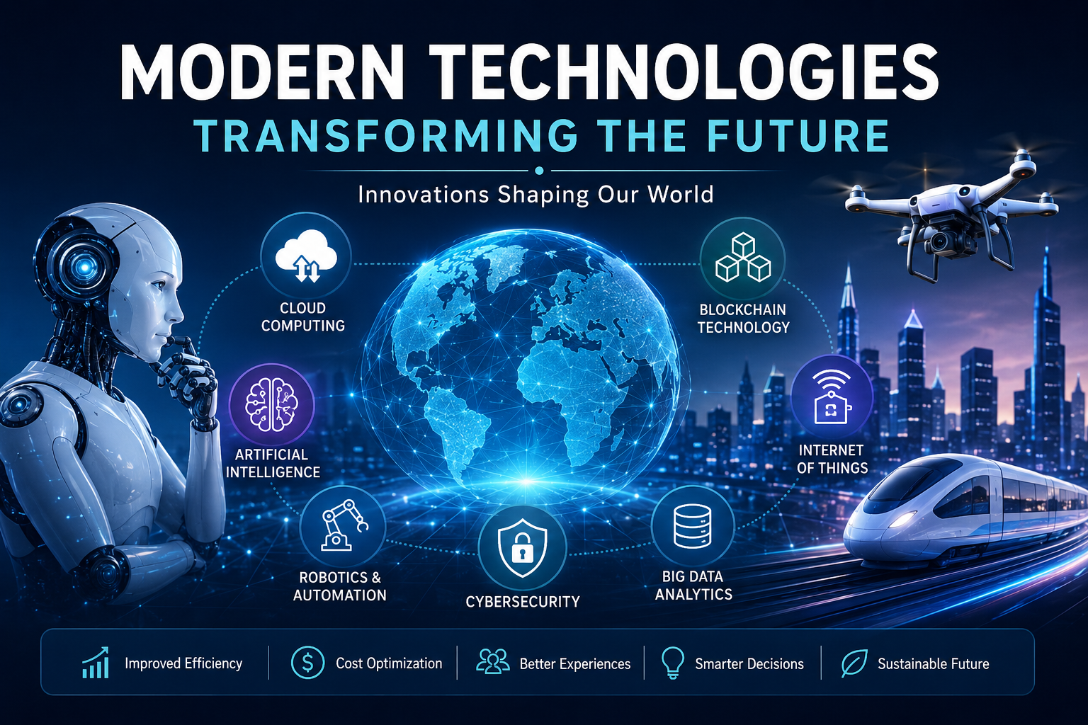 Modern Technologies Transforming the Future
